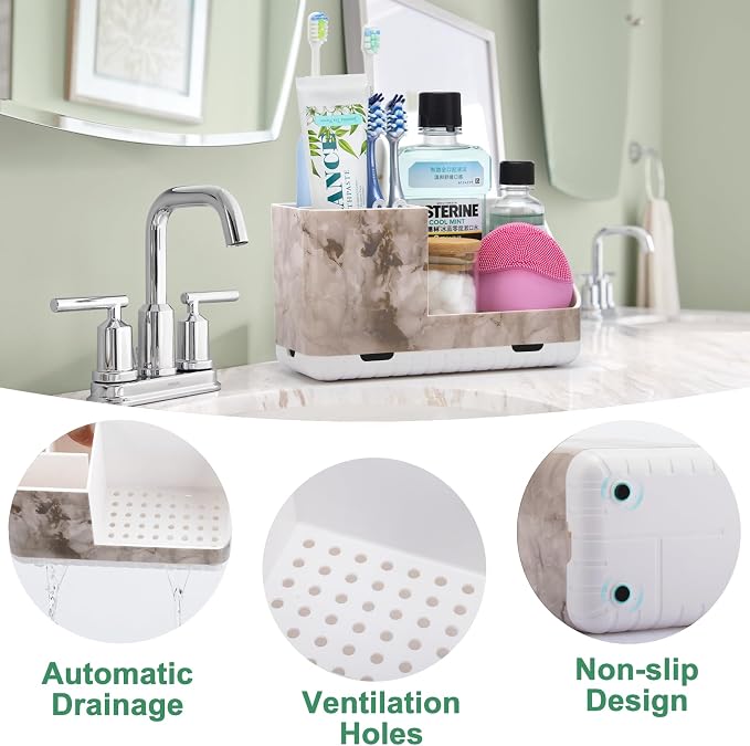 Toothbrush Holders for Bathroom Countertop Organizer, Kids Electric Toothbrush - Image 3