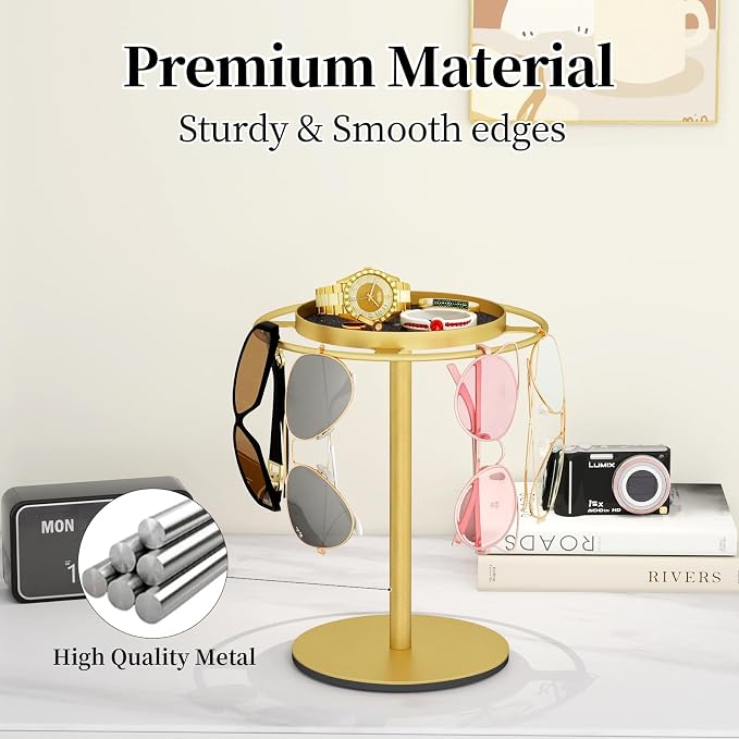 LSK Metal Sunglasses Organizer, Glasses Holder Stand - Image 2