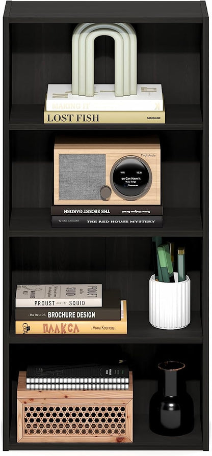 Furinno Basic Book Shelf, 4-Tier Bookcase - Image 4