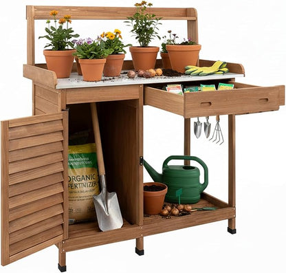 Potting Bench Table Work Bench - Image 2