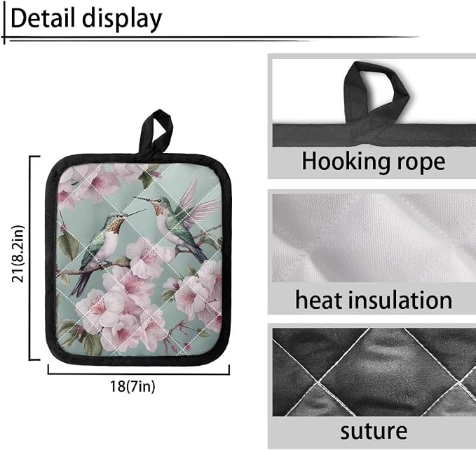 Hummingbird Heat Resistant Pads - Image 3