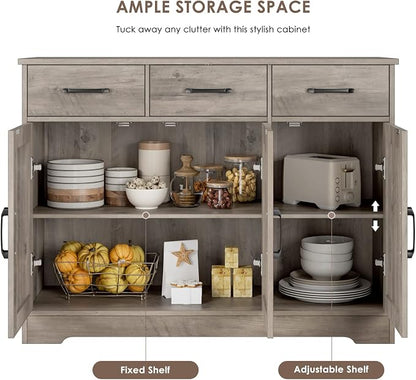 HOSTACK Kitchen Buffet Cabinet - Image 8