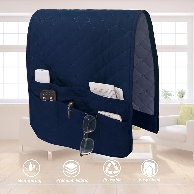 Armchair Caddy for Couch Remote Control Holder Premium Durable Non-slip Sofa - Image 2