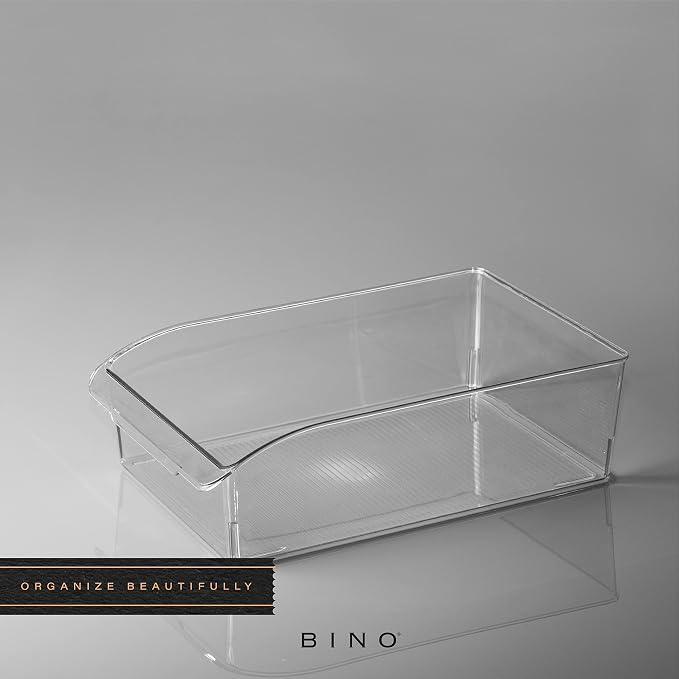 BINO | Plastic Storage Bins, Medium | THE CURVE COLLECTION | Multi-Use - Image 6