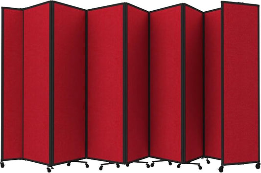 Versare Room Divider 360 Portable Wall Partition | Folding Panels | Large by VERSARE
