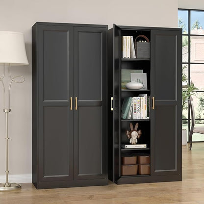 Steeloong 71"Metal Pantry Storage Cabinet - Image 2
