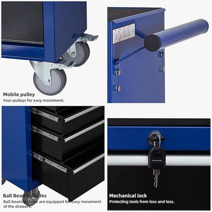 6-Drawer Rolling Tool Chest - Image 5