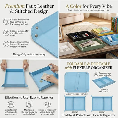 UnionBasic Medium Jewelry Tray for Rings Watches Earrings, Entryway Catchall - Image 2