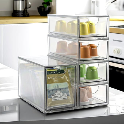 Acrylic Makeup Organizer, Plastic Organizer Bins - Image 2