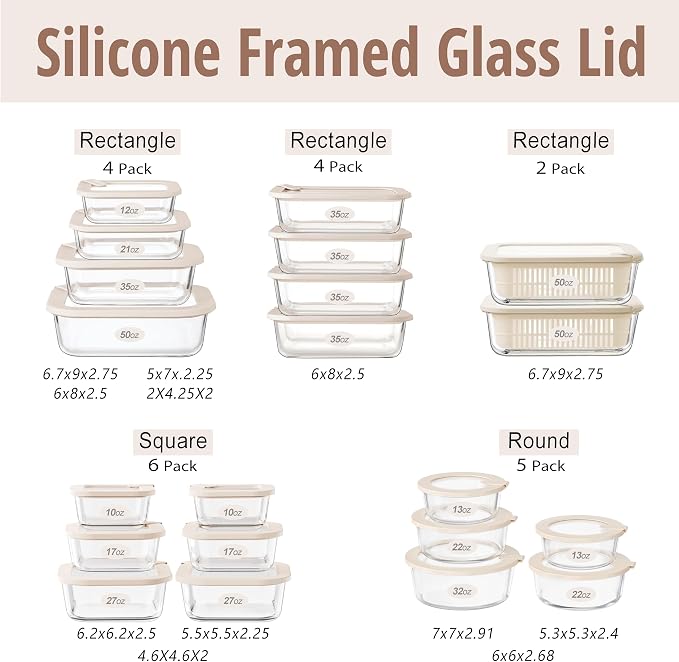 Urban Green Glass Food Storage Containers - Image 4