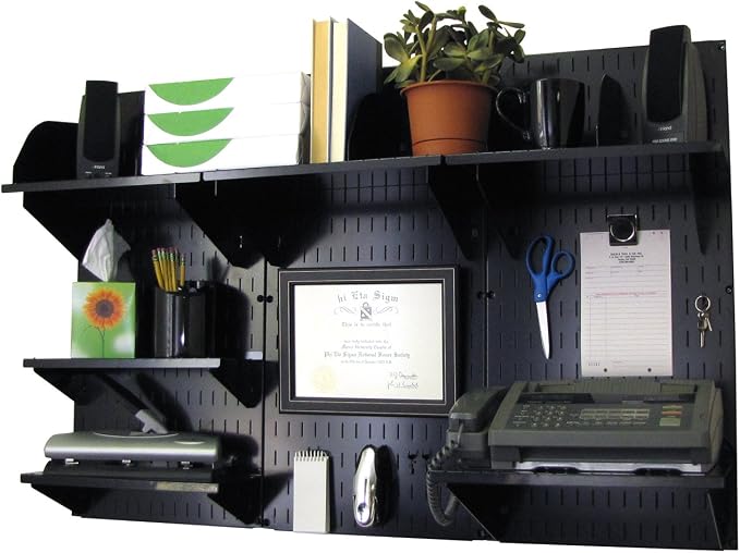 Wall Control Office Organizer Unit Wall Mounted Office Desk Storage and by Wall+Control