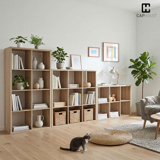 CAPHAUS Sturdy Room 13-Inch Cube Storage Organizer Shelf, - Image 8