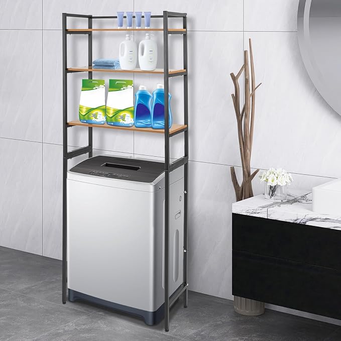 Gdrasuya10 Over The Washer and Dryer Storage Shelf - Image 6