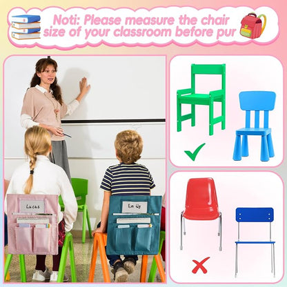 gisgfim 24 Pcs Small Chair Pockets - Image 6