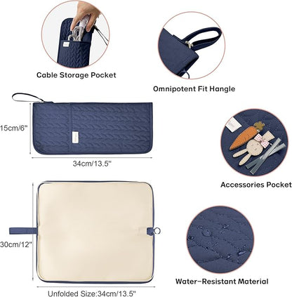 Hot Tools Organizer Heat Resistant Mat Case Hair Tools Holder Travel Bag - Image 5