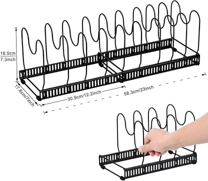 Toplife Pots and Pans Organizer Rack - Image 7