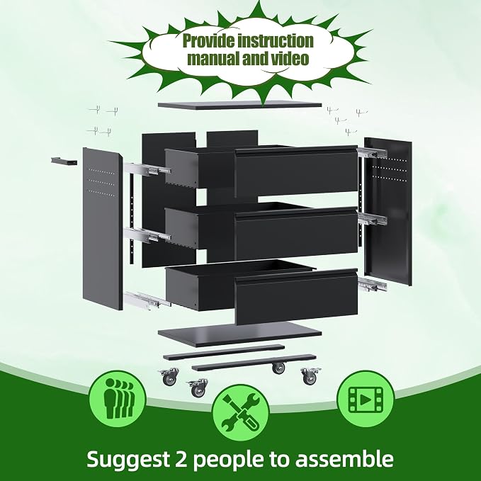 SUXXAN Metal Storage Cabinet - Image 6