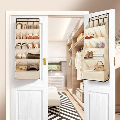 FENTEC 1 Pack Over the Door Shoe Organizers, Hanging Shoe Organizer - Image 9