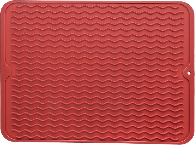Silicone Dish Drying Mat for Multiple Usage, Easy clean, Eco-friendly, by MicoYang