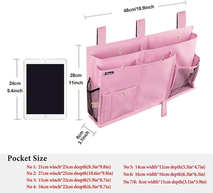 Surblue Caddy Hanging Organizer Bedside Storage Bag - Image 5