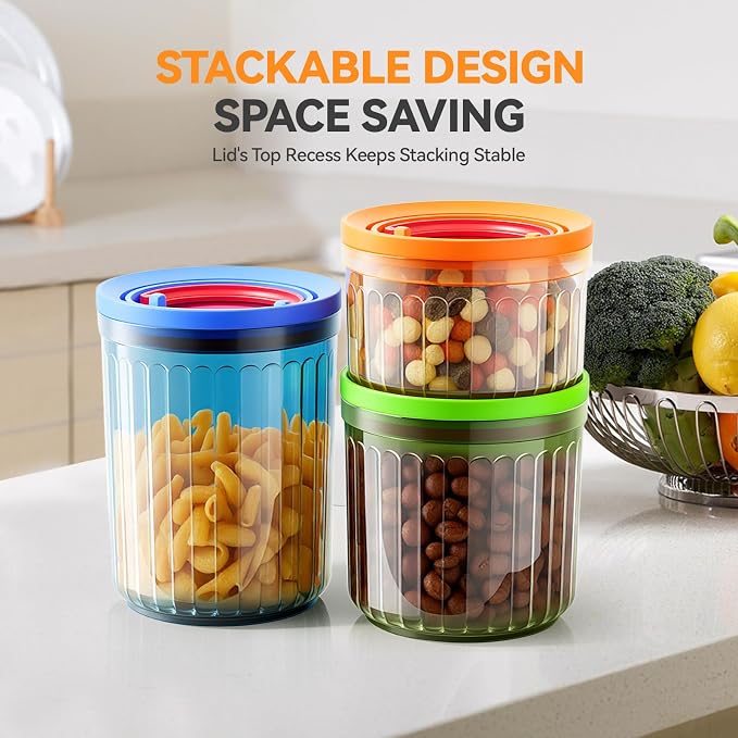 THKAILAR 6-Pack pantry food storage containers - Image 3