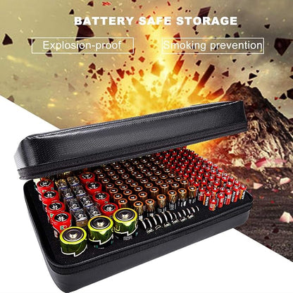DocSafe Fireproof Battery Organizer Storage Box, Fireproof Waterproof Carrying - Image 3