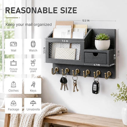 FifthQuarter Key and Mail Holder - Image 2