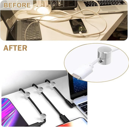 3 Sets Charger Cord Holder, Adjustable Cable Anchor Holders, Wire Organizer - Image 4
