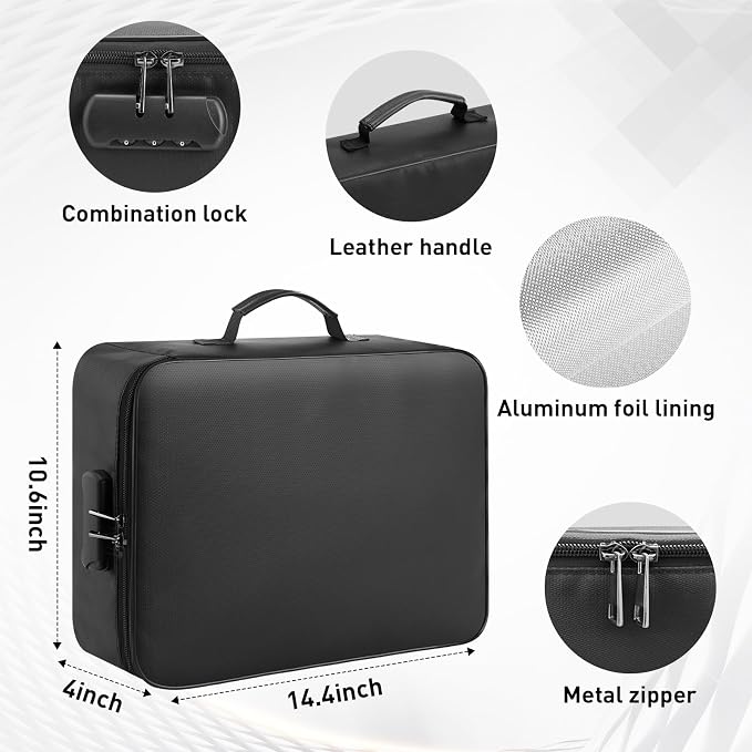 5200°F Fireproof Document Bag - Image 4