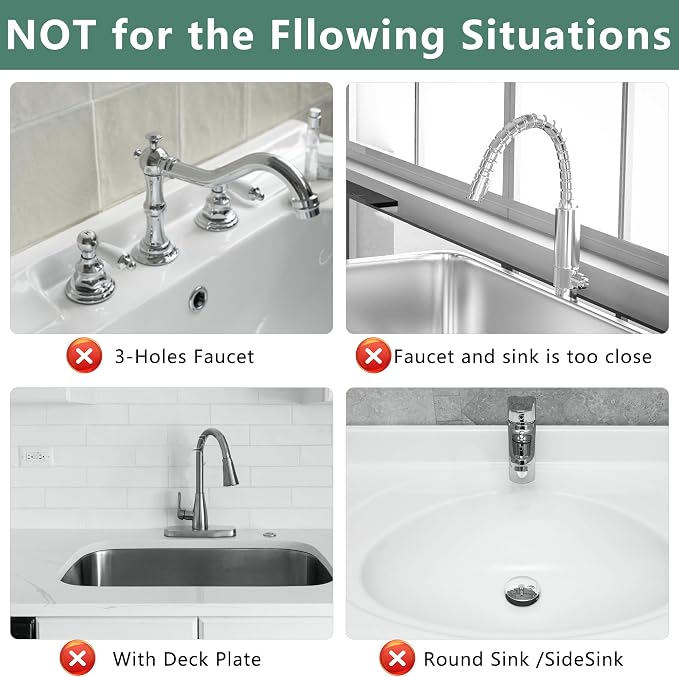 23.6inch x 4inch Kitchen Sink Faucet Mat, Water Absorbing Stone Faucet Splash - Image 6
