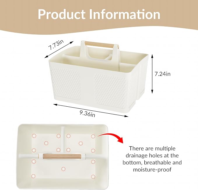 Shower Caddy Portable and Cleaning Caddy Organizer - Image 3