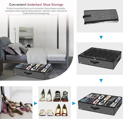Onlyeasy Under Bed Shoe Storage Organizer - Image 6