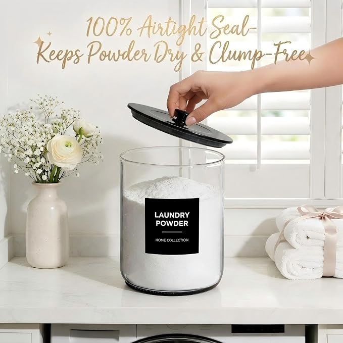 1 Gallon Glass Laundry Detergent Dispenser - Image 6