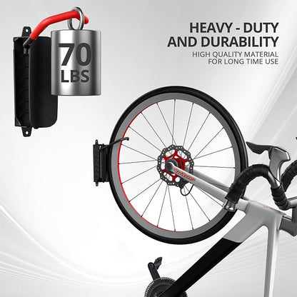Swivel Bike Wall Mount, Bicycle Hangers - Image 4