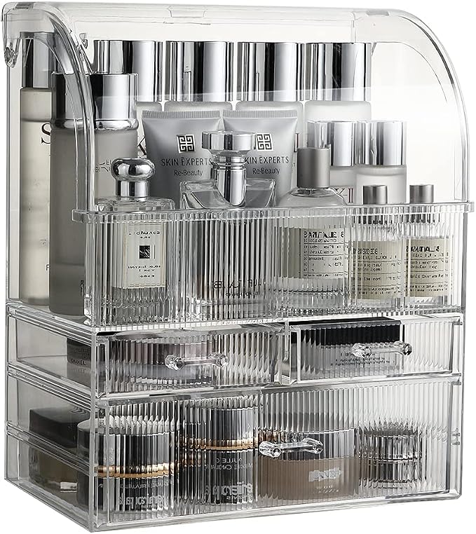 MOOCHI Professional Large Cosmetic Makeup Organizer Bathroom Storage Display by MOOCHI