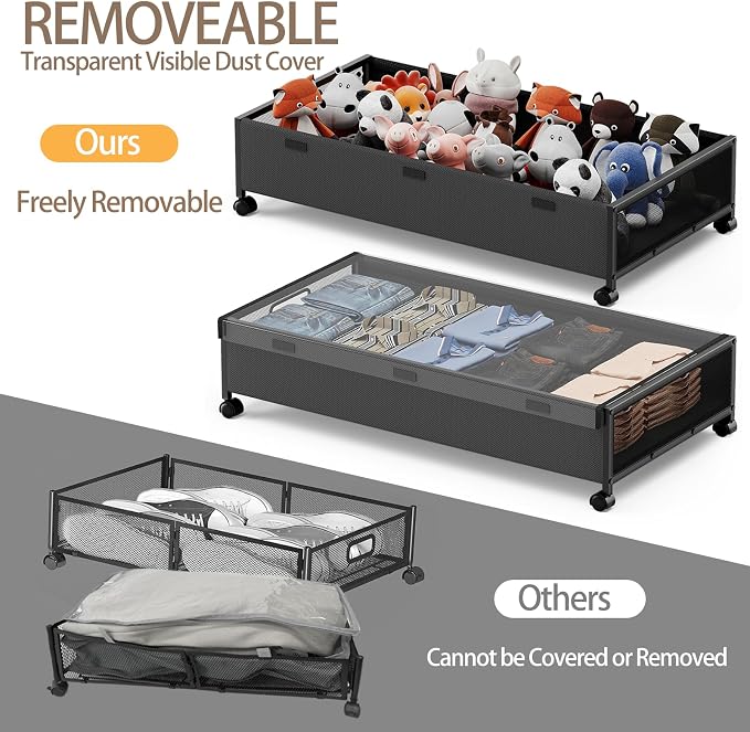 KITHELP Under Bed Storage Containers - Image 4