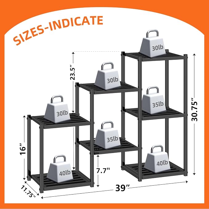 Simple Trending Plant Stand Indoor Outdoor, Heavy Duty Metal Waterproof 7 - Image 6