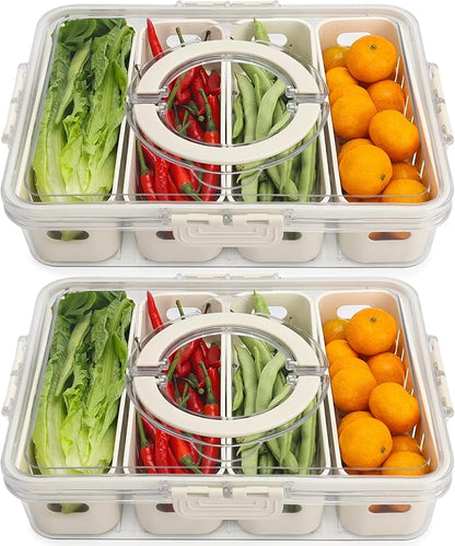 Salad Bar Containers for Fridge by Shopwithgreen
