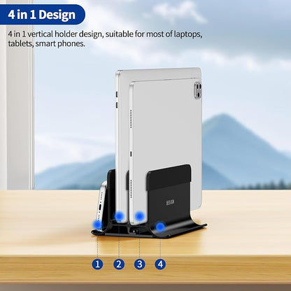 BESIGN LS13 Vertical Laptop Stand Holder - Image 2