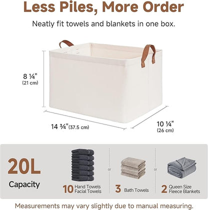StorageWorks Closet Storage Bins, Storage Baskets - Image 6