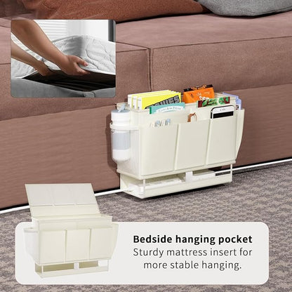 Bedside Caddy Bedside Organizer, Bed Caddy - Image 4