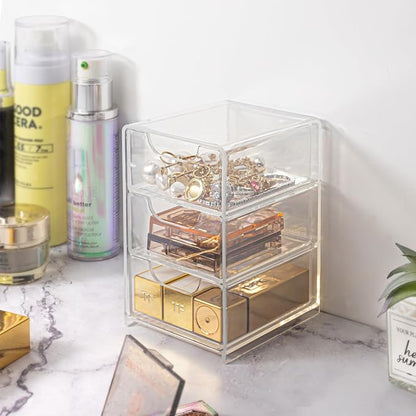 Small Desk Organizer with Drawer, Desktop Organization - Image 4