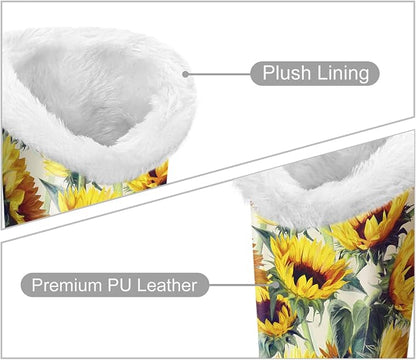 Fintie Plush Lined Eyeglasses Holder, Glasses Stand Case, Anti-scratch Glasses - Image 3