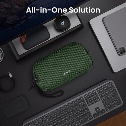 tomtoc Electronic Organizer Travel Case Performance, Water Resistant Dual - Image 3
