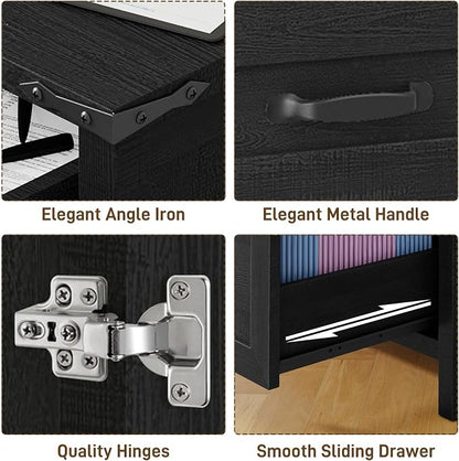 3 Drawers Farmhouse File Cabinet - Image 7