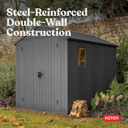 Keter Outdoor Storage Tool Shed, - Image 8