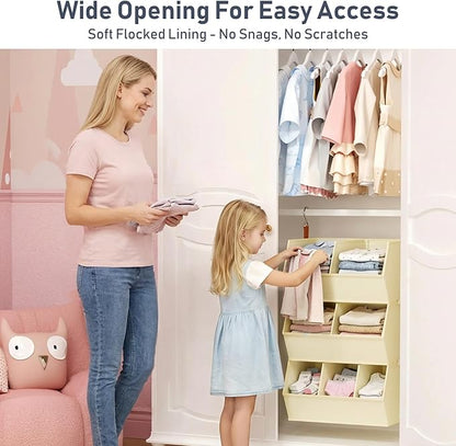 Hanging Closet Organizer Extra Large, Clothes Hanging Shelves - Image 6