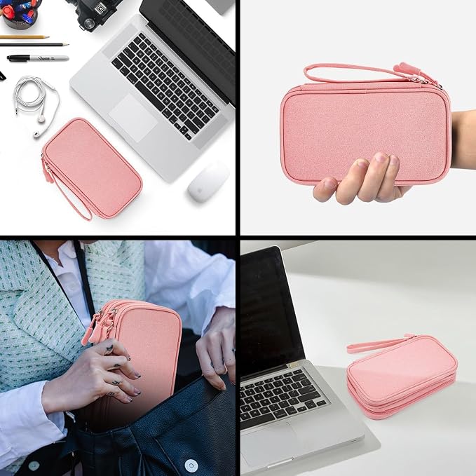 Electronic Organizer Travel Cable Accessories Bag, Electronic Organizer Case - Image 7