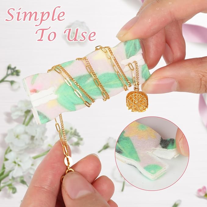 10pcs Tangle-Free Jewelry Organizer, Universal Necklace Display Card Holder - Image 6