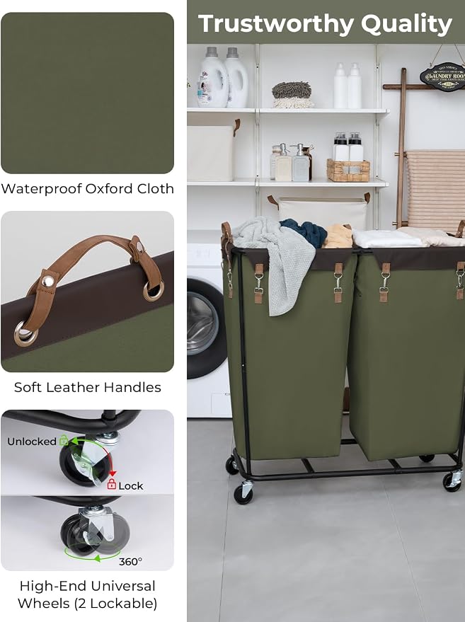 StorageWorks 390L Extra Large Lanudry Hamper - Image 6